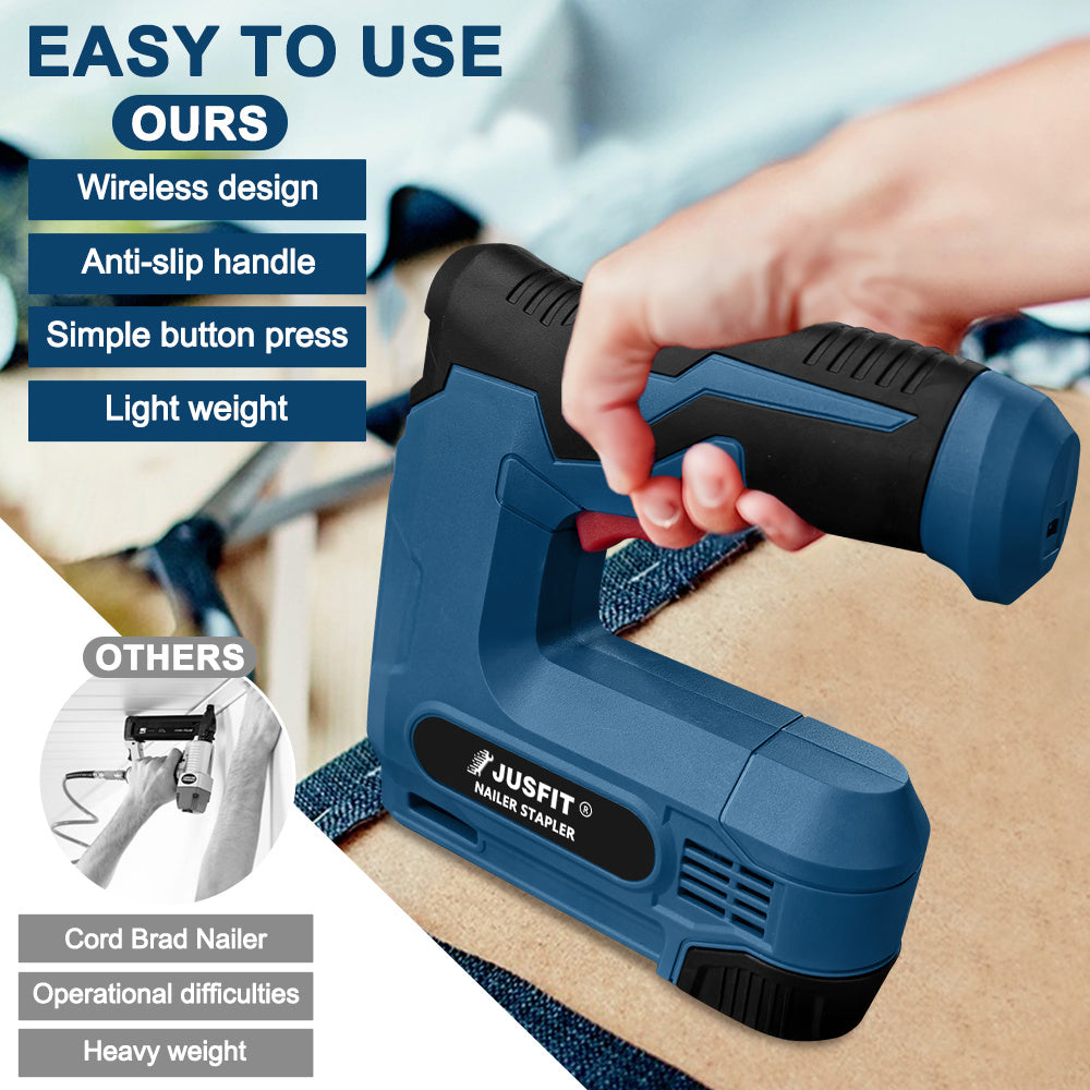 Electric Nail Gun with Rechargeable, Wireless, 1000pcs, 100pc - product gallery image 2