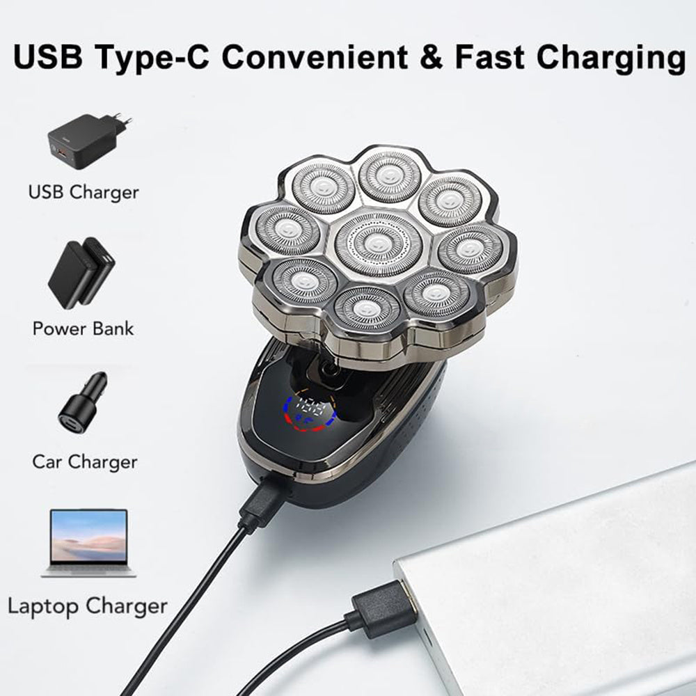 Electric Shaver with Rechargeable, 9D Electric Shavers - product gallery image 7