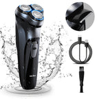 Electric Shaver with Rechargeable, SEJOY Men's Wet Dry Razor 3D