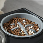 Elevated Dog Bowl Stand with Adjustable Height, Dishwasher-Safe - product gallery image 6