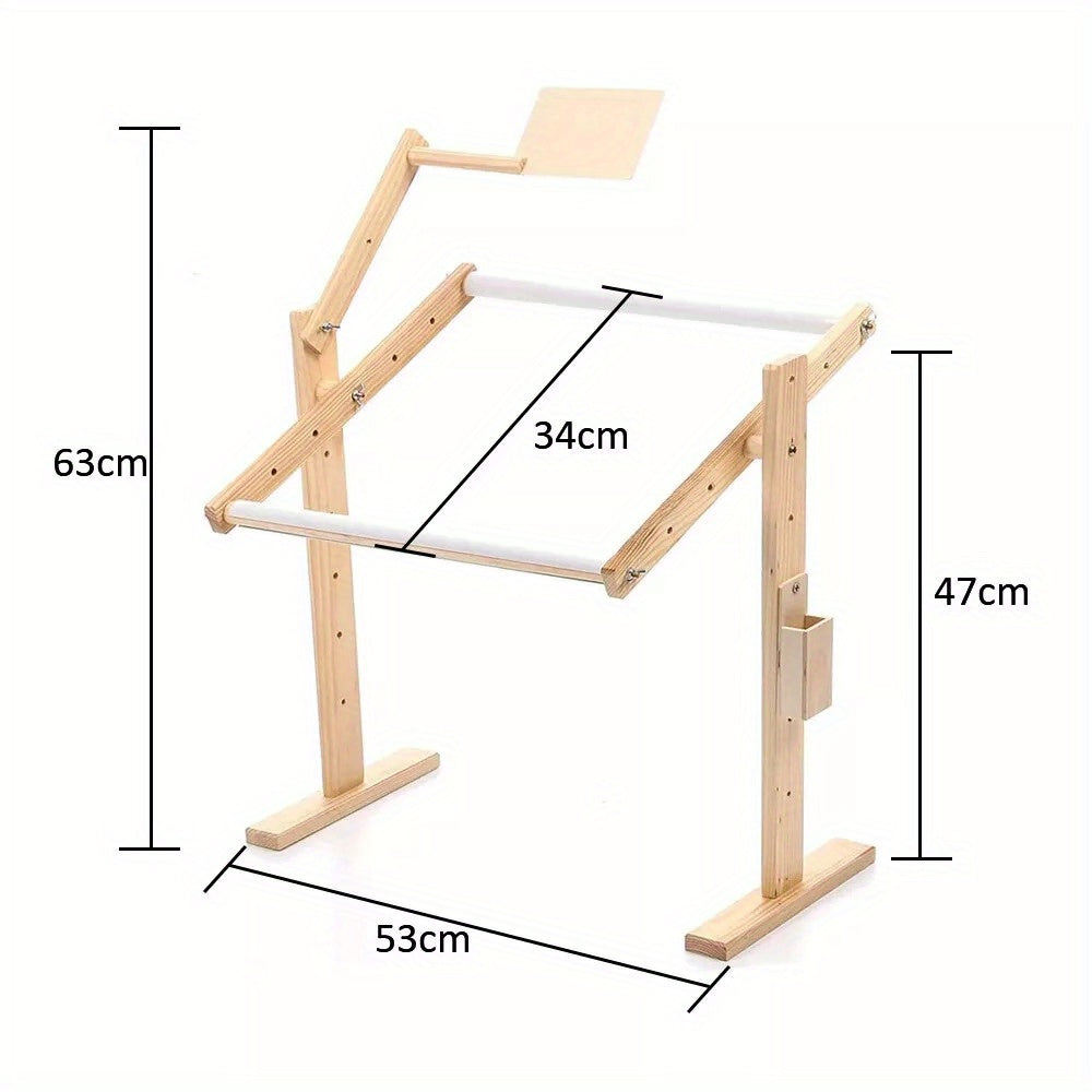 Embroidery Frame with Freestanding, Wood, 30*40*47cm - product gallery image 2