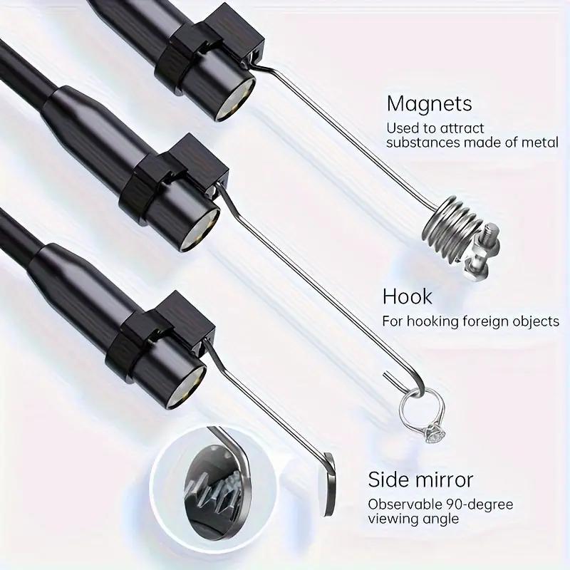 Endoscope Camera with 5.5mm, 1080P HD 5.5mm Inspection Snake 4.3 - product gallery image 10