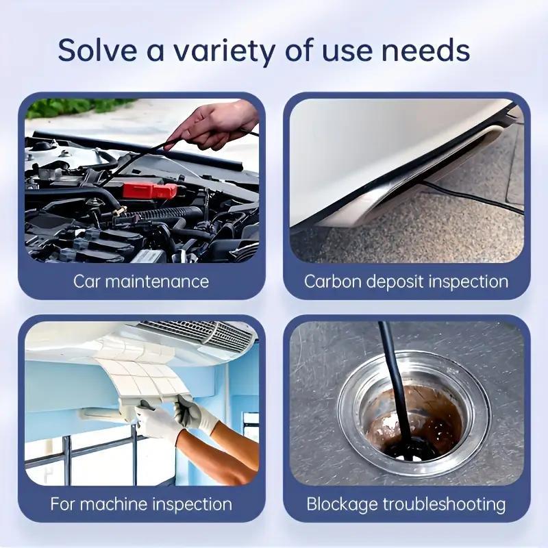 Endoscope Camera with 5.5mm, 1080P HD 5.5mm Inspection Snake 4.3 - product gallery image 9