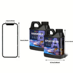 Epoxy Resin Kit with 500ml, Wood, Professional 1:1 Crystal Clear Self-Levelling - 1000ML(500ML A+500ML B) option