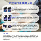 Epoxy Resin Kit with 500ml, Wood, Professional 1:1 Crystal Clear Self-Levelling - product gallery image 9