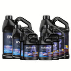 Epoxy Resin Kit with 500ml, Wood, Professional 1:1 Crystal Clear Self-Levelling