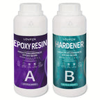 Epoxy Resin with 16oz, Wood, Crystal Clear Kit 1:1 Mix Ratio - Transparent option