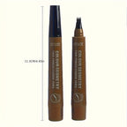 Eyebrow Makeup with Waterproof, 12pcs Micro Fork Pen Waterproof Long-Lasting - product gallery image 6
