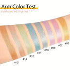 Eyeliner & Eye Makeup Set with 16-Piece Shimmer Eyeshadow Pen Colourful - product gallery image 8