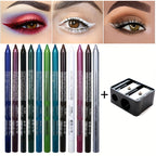 Eyeliner with Waterproof, Pens Pencil Sharpener 2-in-1 Coloured Eye