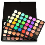 Eyeshadow Palette with Makeup Brushes Pearlescent Matte Multi-Colour - product gallery image 3