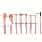 Eyeshadow Palette with Makeup Brushes Pearlescent Matte Multi-Colour - product gallery image 4