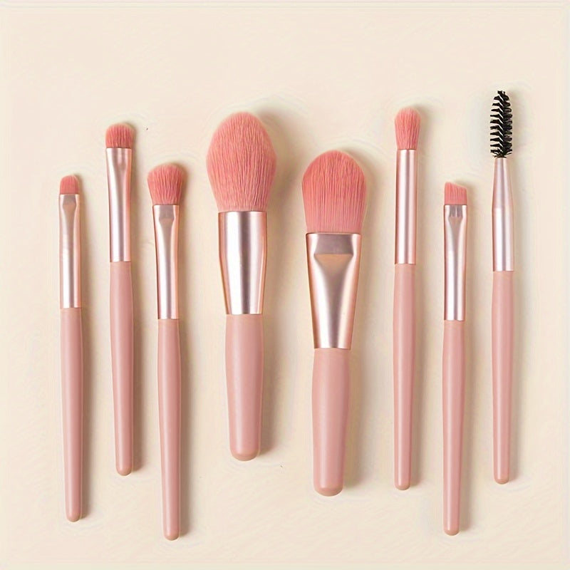 Eyeshadow Palette with Makeup Brushes Pearlescent Matte Multi-Colour - product gallery image 7