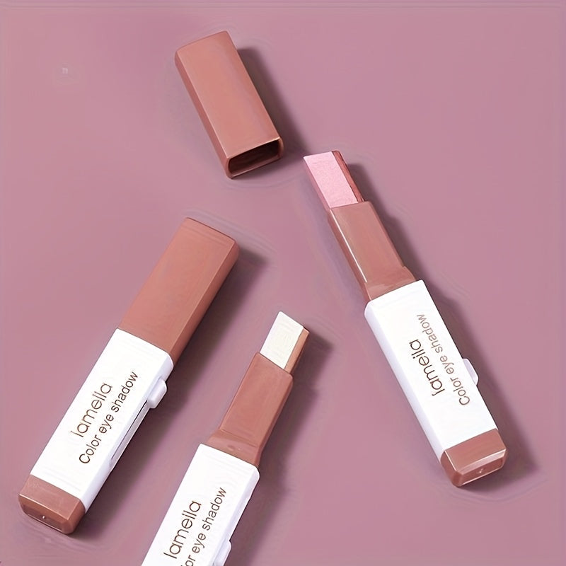Eyeshadow with Waterproof, 6pcs Dual-Colour Stick Pearlescent Matte High - product gallery image 8