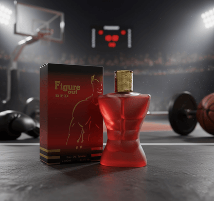 Figure Out Red Men's Perfume EDT 100ml – Dynamic & Energizing Aromatic Spicy Fragrance for Him – Long-Lasting Masculine Perfume Spray – Invigorating Scent for Active Lifestyles, Sport, & Everyday Confidence – Premium Quality Designer Inspired Aroma – Unle