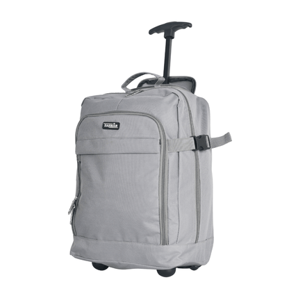 ZAHRAB 40x30x20cm Cabin Bag Underseat Bag Lightweight Hand Luggage Cabin Trolley with Wheels Flight Bags Suit Case