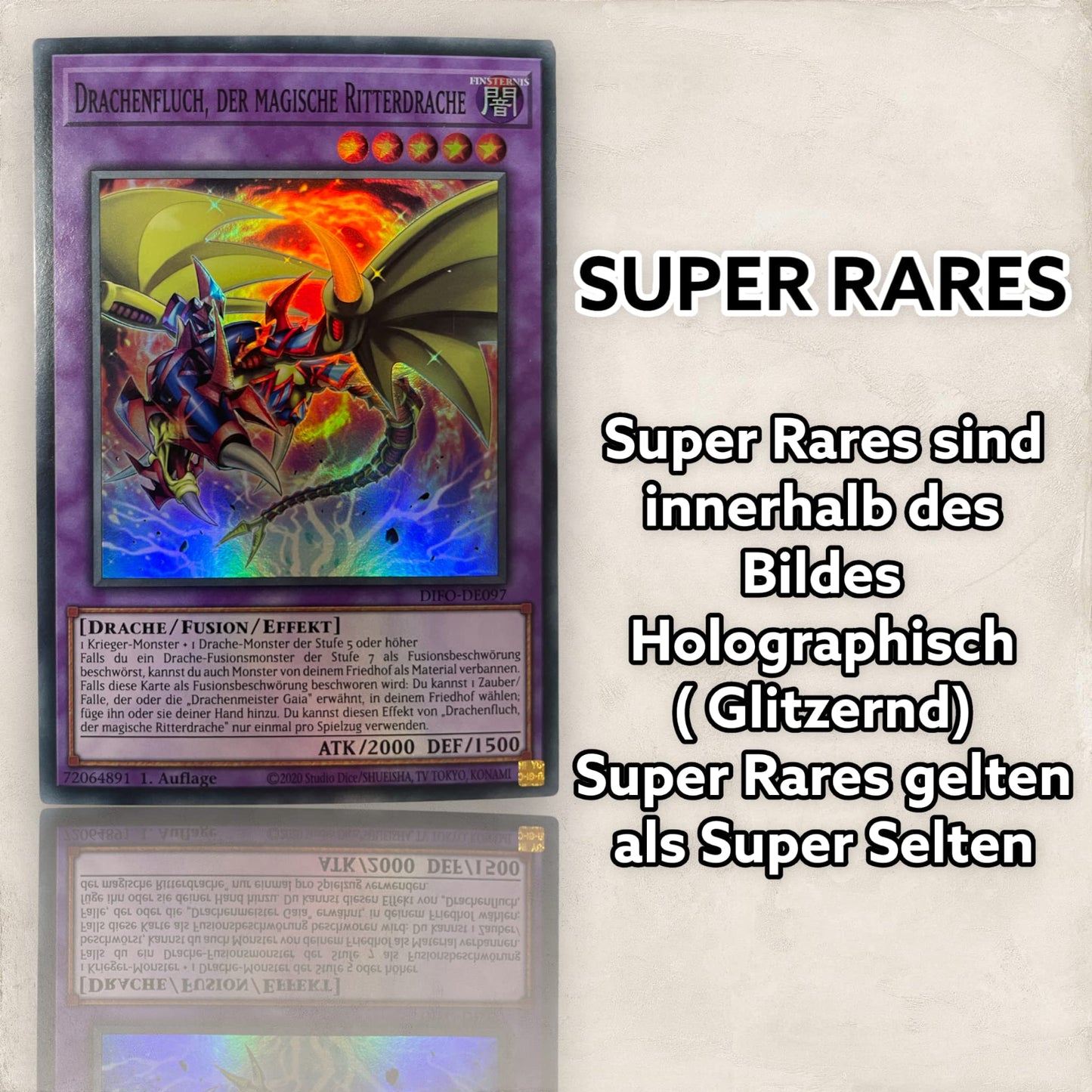 Yu-Gi-Oh! 50 Holo Cards Collection - English (e.g., XYZ, Synchro, Super, Ultra, etc.) Yugioh Glitter Cards