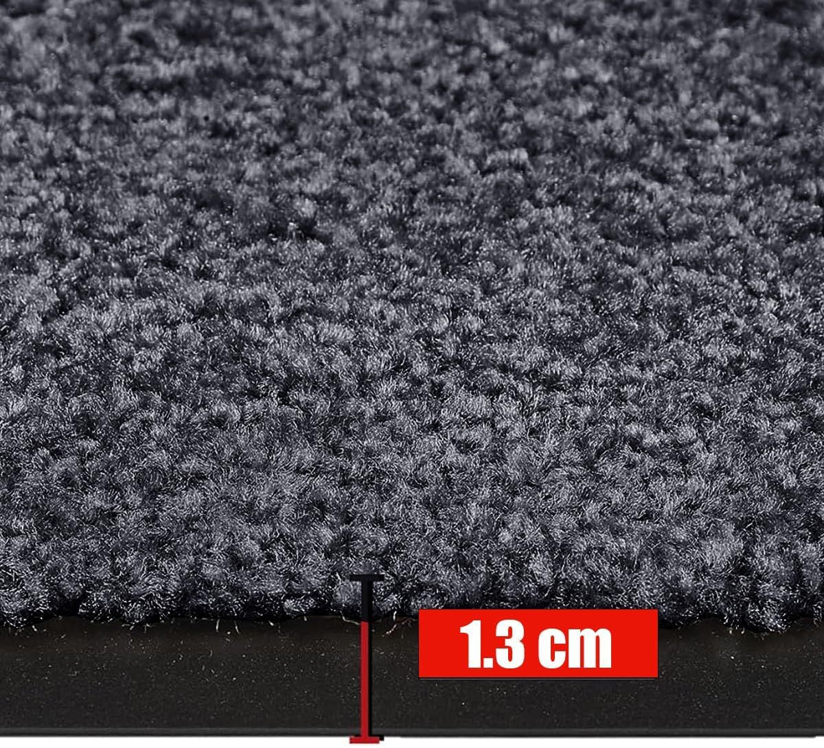 Twist Design Doormat – PVC Surface, Rubber Backing, Easy-Clean