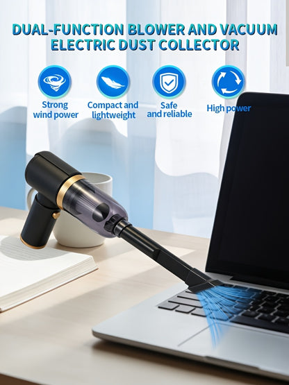 Vacuum Cleaner Powerful Suction for Pet Hair Hardwood Floor Carpet, USB Rechargeable Portable Handheld Vacuum for Home Car Office, Small Dust Cup, Ideal Gift for Anniversary Birthday