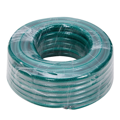 Garden Hose for Outdoor Cleaning and Watering in All Seasons, Flexible Water Pipe Strong Durable Material PVC Use for Watering Plant Flower Lawn Cleaning House Dia 12mm Thk 2mm Multiple Sizes