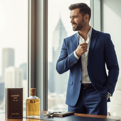 Gentleman Exclusive Edition, Oud Perfumes For Men Giftset 5x100ml EDT | Blue, Black, White, Brown, Red Men's OUD Fresh Woody Cologne Enhances Mature Charm | Rich Deep, Masculine Long Lasting Perfume For Men with Oud, Woody Scent | Arabian Inspired Aromati