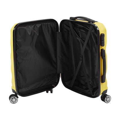 2-Piece Rolling Luggage Set, Travel Suitcase Set with Small Carry-On Case, Versatile Luggage for Daily Travel & Vacation, Sturdy Lightweight Luggage Set with 360° Wheels, Spinner Luggage Set, 20inch+14inch