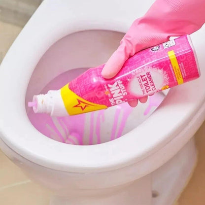 Pink Stuff 9-Piece Household Cleaning Products Bundle Gift Set – Includes Cream Cleaner, Toilet Gel, Shower & Shine, Bathroom, Floor, Multi-Purpose, Window, Cleaner & Laundry Liquid