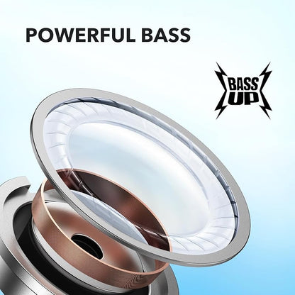 soundcore by Anker P20i True Wireless Earbuds, 10mm Drivers with Big Bass, Bluetooth 5.3, 30H Long Playtime, IPX5 Water-Resistant, 2 Mics for AI Clear Calls, 22 Preset EQs