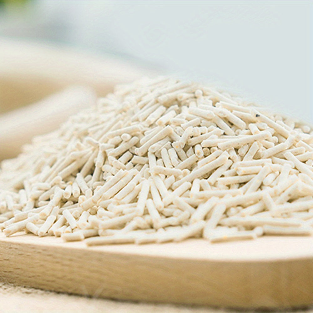 6L Tofu Cat Litter 2mm Dia Clumping Kitty Litter, Flushable, Low Tracking, 2.4kg