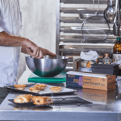 Prowrap Non-Stick Baking Parchment Paper with Cutterbox 300mm x 50m - 2 Pack (2 x 50m)