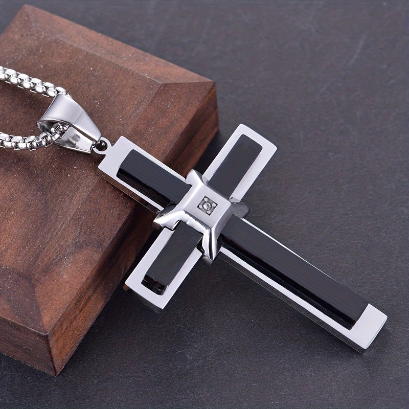 Retro Cross Pendant Necklace – Four Styles