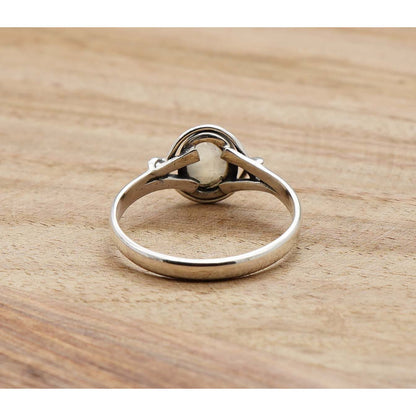 925 Sterling Silver Natural Gemstone Designer Ring~ Natural Gemstone Ring ~ Amethyst, Labradorite, Rainbow Moonstone, Carnelian, Malachite, Gift For Birthday