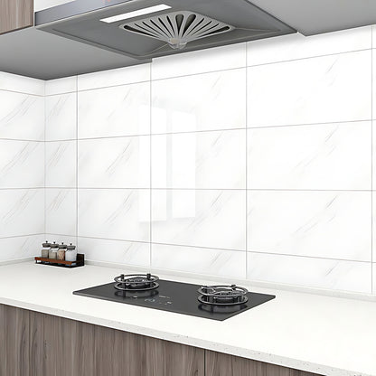 10/20pcs Marble-patterned Ceramic Tile Wall Stickers, 30*60cm, Peel and Stick, Thickened Design, Easy To Clean and Cut, Waterproof and Oil-proof, Self-adhesive Wall Stickers for Living Room and Kitchen, Suitable for Wall Renovation and Decoration in Bathr