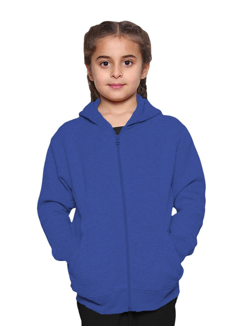 GW CLASSY OUTFIT Boys Girls Casual Fleece Hoodie Kids Lightweight Zipper Sweat Shirt Soft and Comfortable for School and Everyday