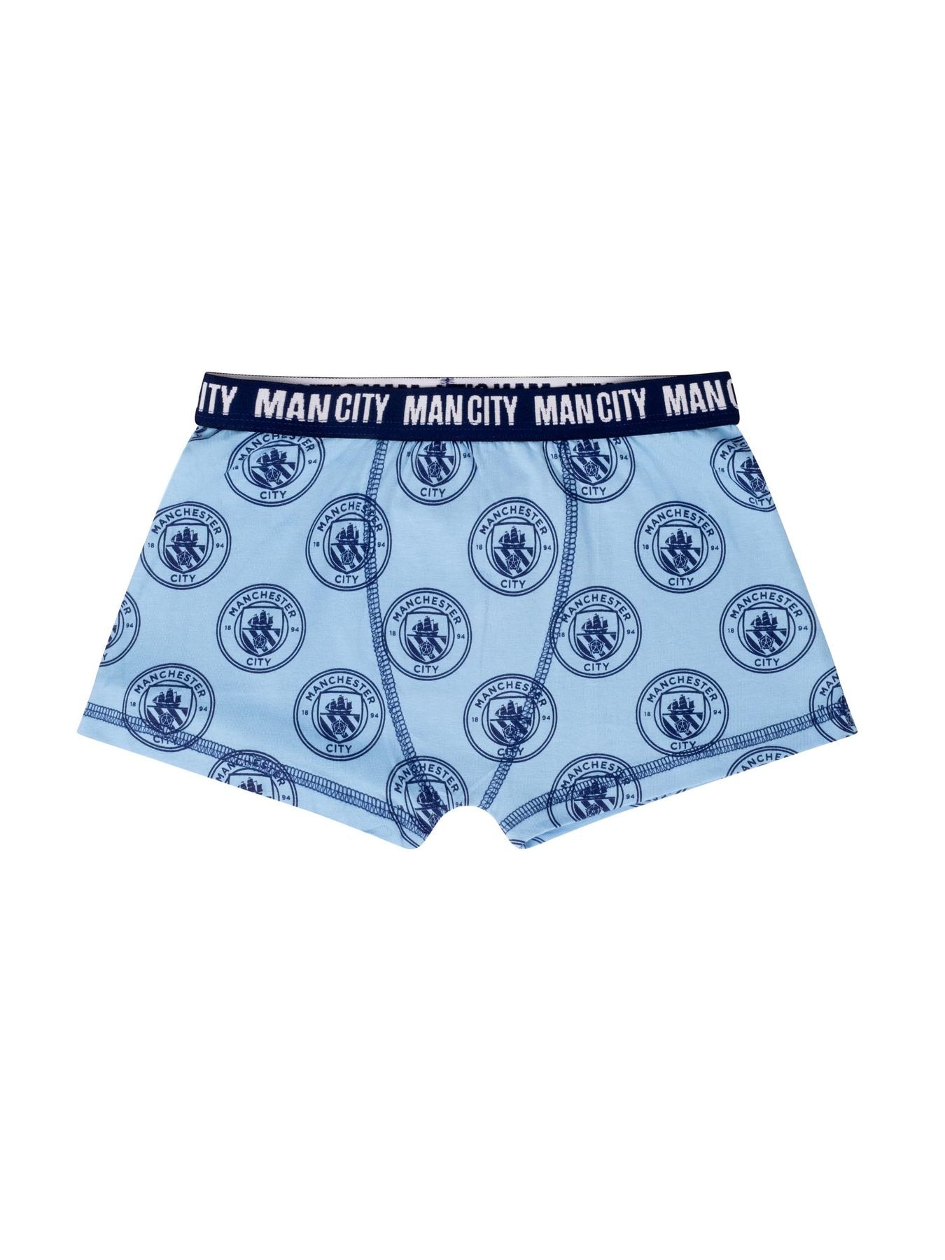 MANCHESTER CITY Boy'S 100% Cotton Briefs/Trunks 3 Pack