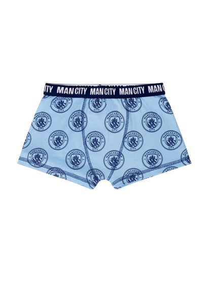 MANCHESTER CITY Boy'S 100% Cotton Briefs/Trunks 3 Pack