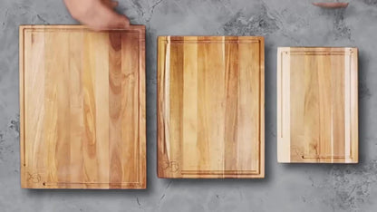 3pcs Cutting Board Set, Essential Kitchen Chopping Board, Camping Gear, Kitchen Decor, Christmas Gift, Professional Cutting Board for Meat, Vegetables, Cheese, Fruit, Kitchen Gadgets & Accessories