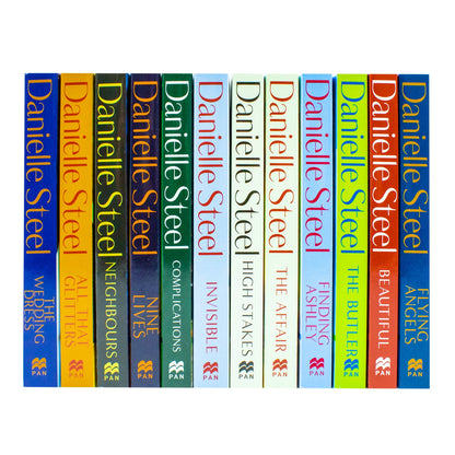 Danielle Steel 12 Book Box Set Collection – Featuring The Wedding Dress, All That Glitters, The Butler & More – Bestselling Romance & Fiction Novel