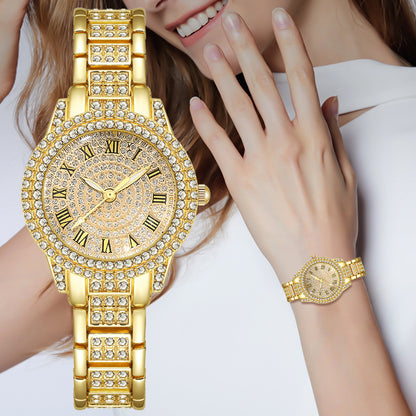[Elegant Stylish Watch] 3pcs Elegant Stylish Women's Quartz Watch Set - Daily Wear, Parties, Valentine's Day, Easter, Christmas, New Year's, Halloween, Gift for Friends and Family
