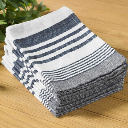 Pack of 10 Aston Large Tea Towel Dish Towels 100% Cotton Kitchen Towels, Bar Towels and Tea Towels 50cm x 70 cm