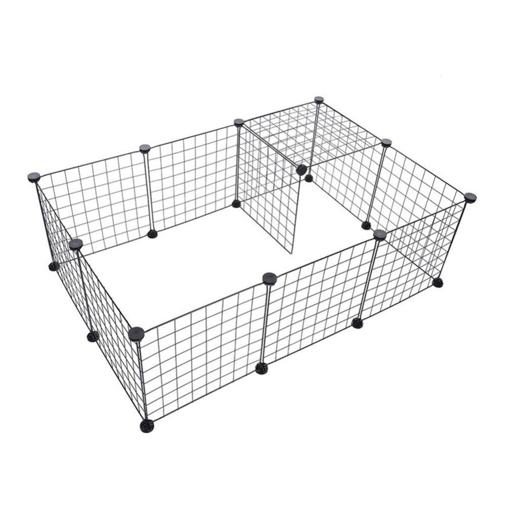 twelve-panel metal pet playpen - colour or design option 23