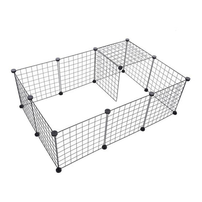 twelve-panel metal pet playpen - colour or design option 23