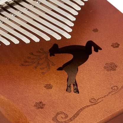 21 Keys Thumb Piano Kalimba set with Tuning Hammer & Accessories - Elegant Acoustic Musical Instrument for Beginners, Includes Storage Bag, Durable Wooden Construction, Perfect Holiday Gift, Musical Instruments