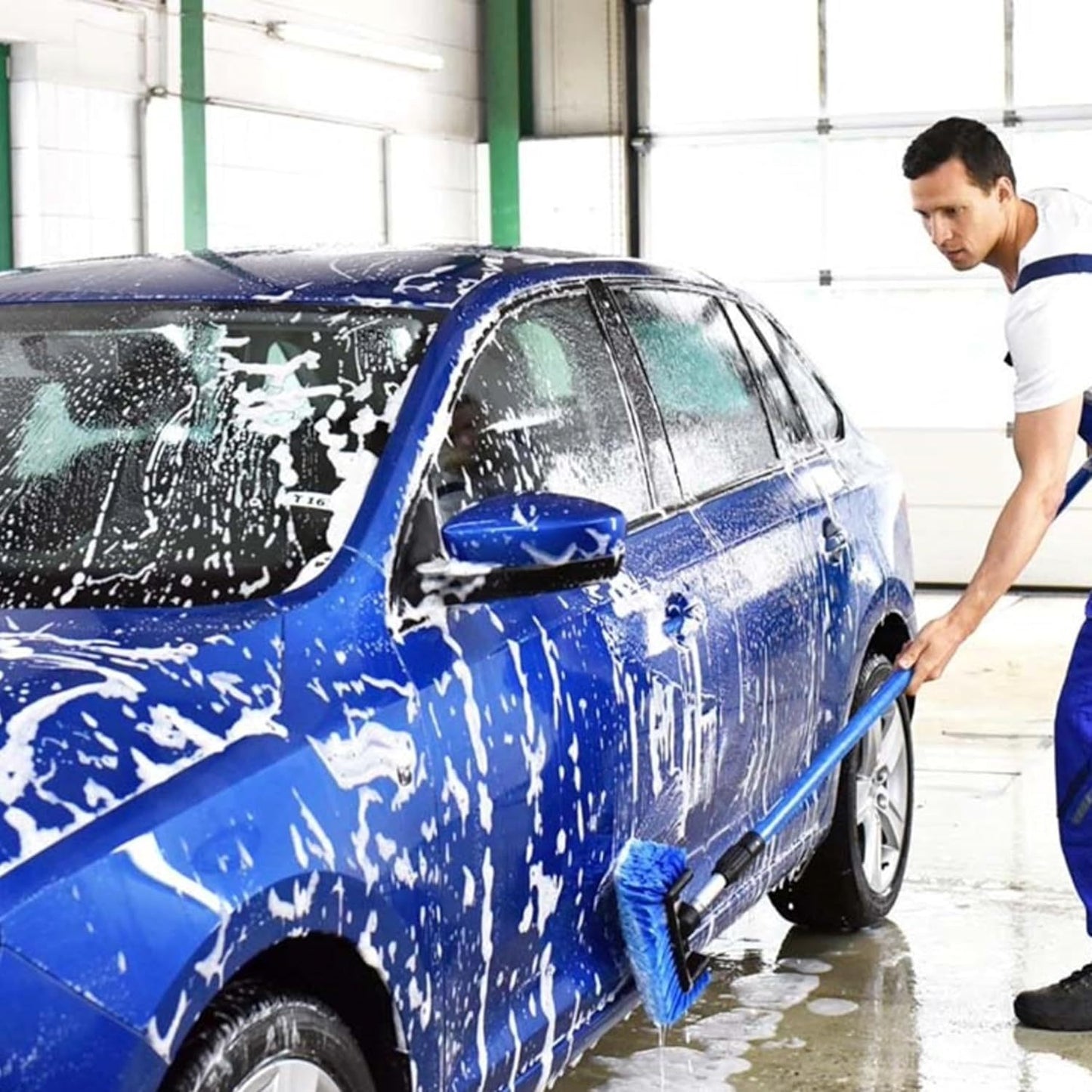 Car Wah Shampoo & Wax 5 Liter Upto 300 Washes Dual Action Car Wash Intensive Long Lasting Cleaning