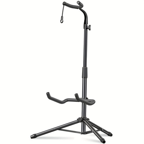 [New Bee|Multi-functional] New Bee GH02 Multi-functional Folding Guitar Stand | Universal with Neck Support Frame | Easy Install for Electric, Acoustic, Classical Guitar | Birthday & Festive Gift | Local Warehouse
