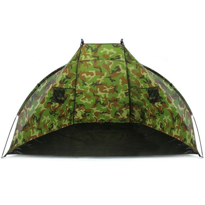Carp Fishing Brolly Day Shelter Bivvy System With Sewn in Groundsheet For Beach or Camping