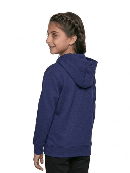 GW CLASSY OUTFIT Boys Girls Casual Fleece Hoodie Kids Lightweight Zipper Sweat Shirt Soft and Comfortable for School and Everyday