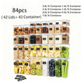 pantry canister set - size and specification view 4