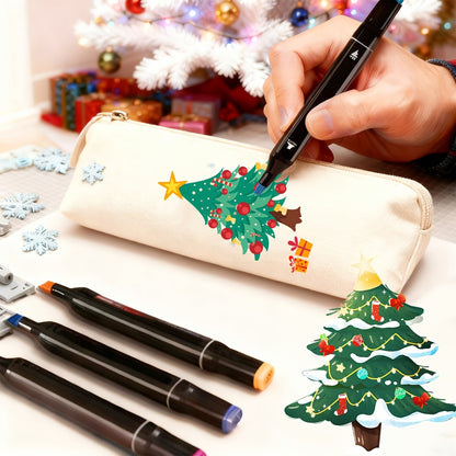 Double-Ended Art Markers Set 170 or 206 Colours with Storage Base Smooth Blending for Sketching Illustration Comics Painting Design
