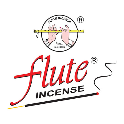 Flute Floral Incense Sticks Variety Pack, 120 Sticks Total, 6 Fragrances, 20 Sticks Each (Images is Just for reference, Real fragrance may different )